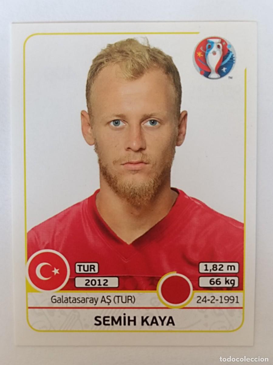 Cromos de F&uacute;tbol: #409 SEMIH KAYA (TURQUIA) EURO FRANCIA 2016 PANINI