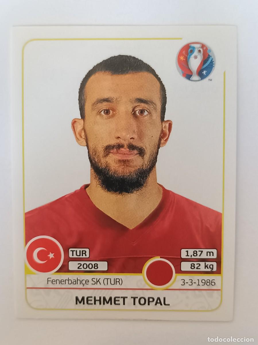 Cromos de F&uacute;tbol: #411 MEHMET TOPAL (TURQUIA) EURO FRANCIA 2016 PANINI