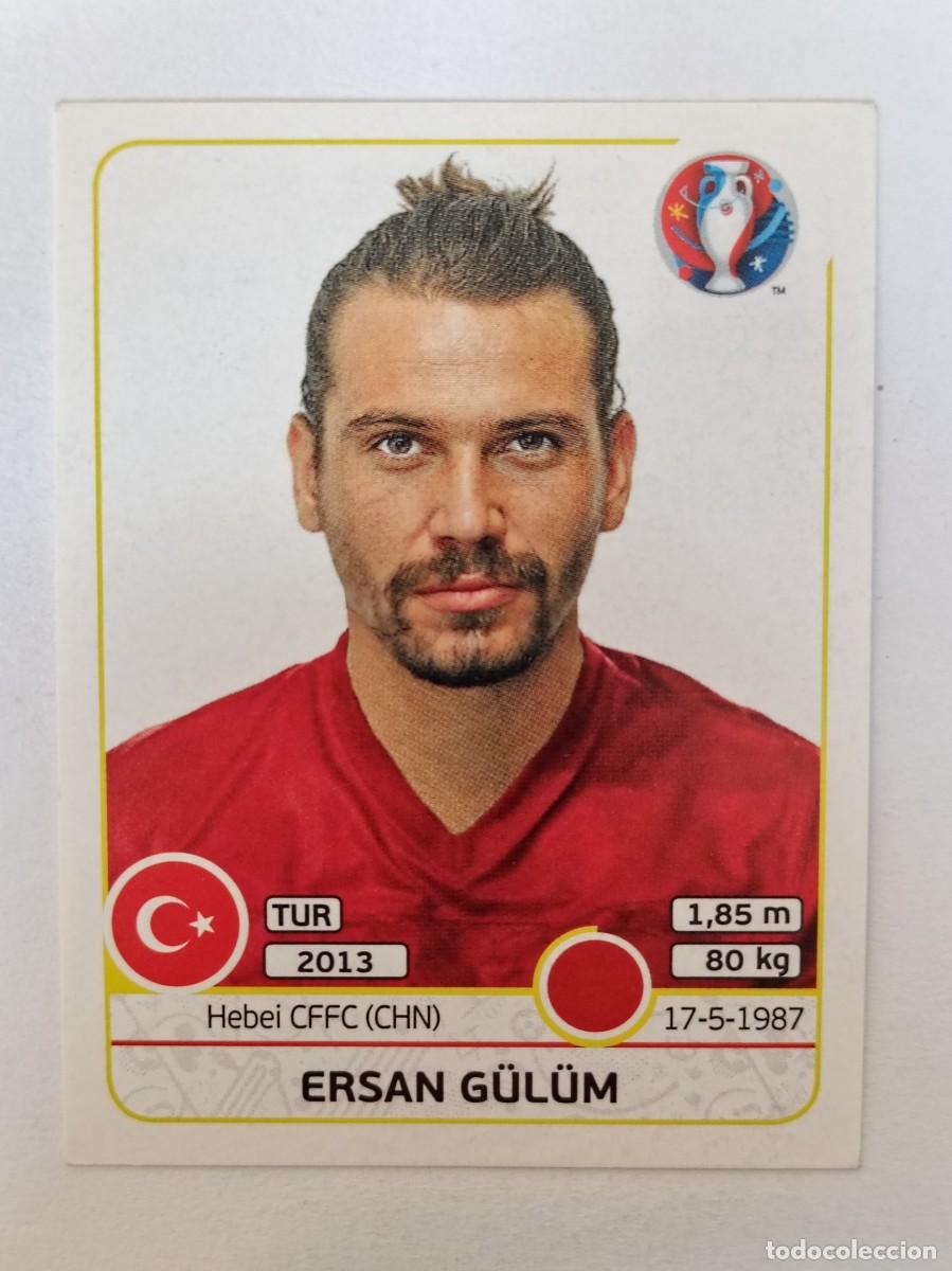 Fu&szlig;ball-Sticker: #412 ERSAN GULUM (TURQUIA) EURO FRANCIA 2016 PANINI