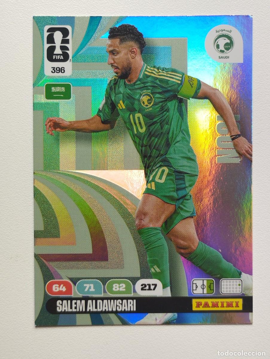 Fu&szlig;ball-Sticker: CROMO CARD ADRENALYN MUNDIAL WORLD CUP 2026 ICON 396 SALEM ALDAWSARI ARABIA SAUDI
