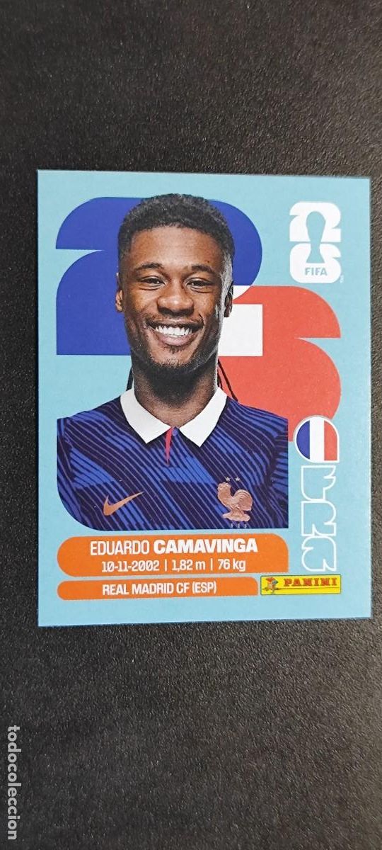 Football Stickers: FIFA WORLD CUP 2026 STICKER CAMAVINGA FRANCIA # FRA10 PANINI