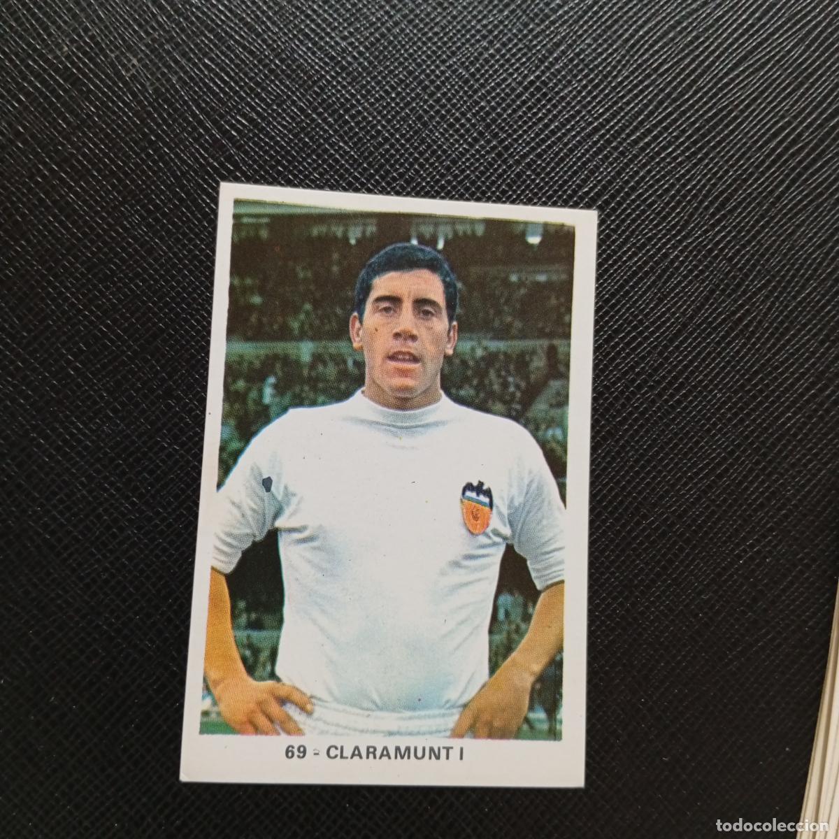 Football Stickers: 69 CLARAMUNT VALENCIA RUIZ ROMERO 1970 1971 CROMO 70 MEJICO 71 - SIN PEGAR - A206 PG19