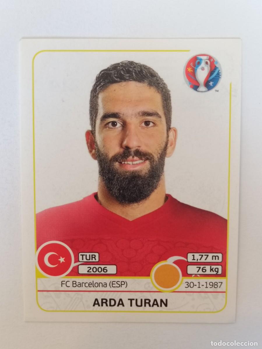 Football Stickers: #419 ARDA TURAN (TURQUIA) EURO FRANCIA 2016 PANINI