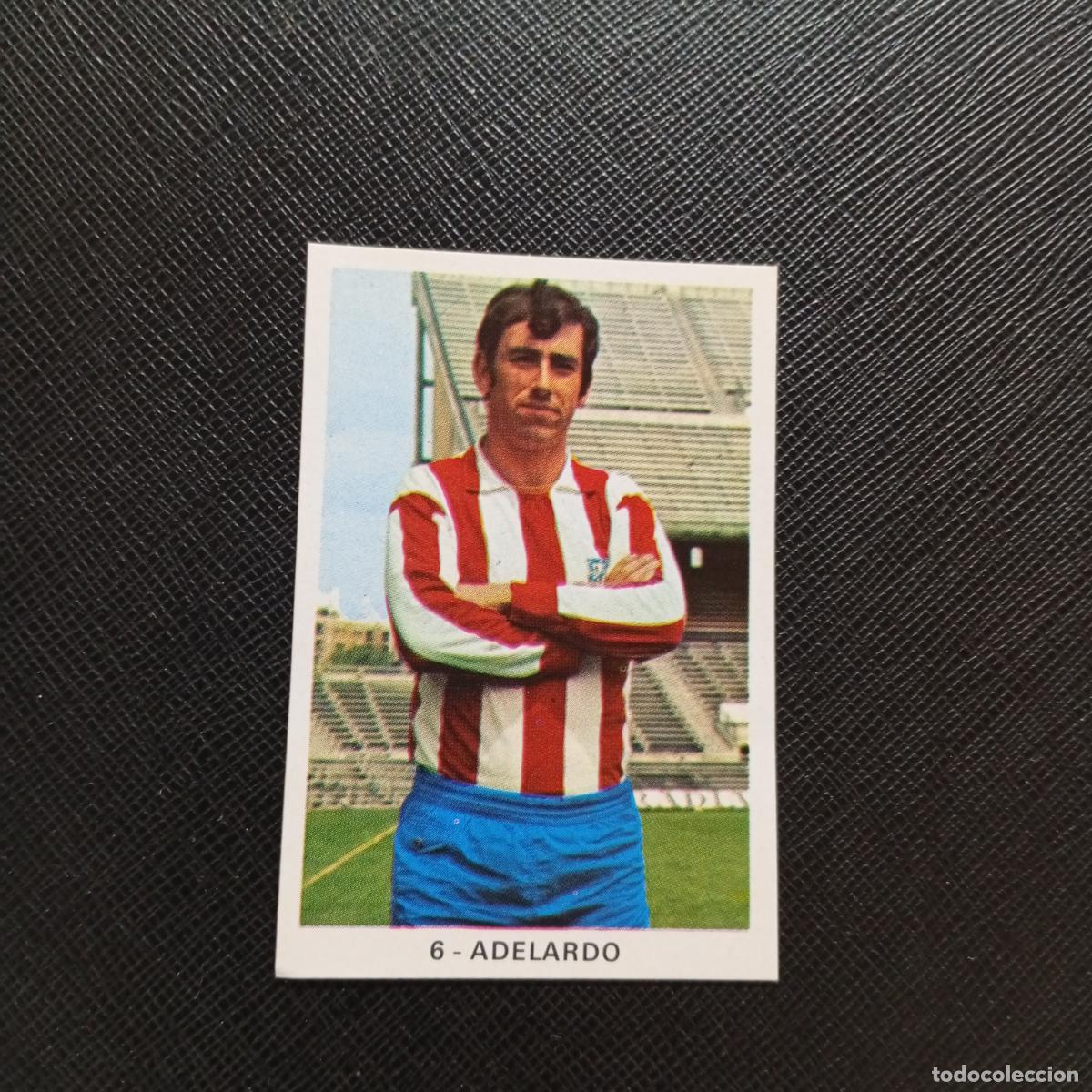 Football Stickers: 6 ADELARDO AT MADRID RUIZ ROMERO 1970 1971 CROMO 70 MEJICO 71 - SIN PEGAR - A206 PG21