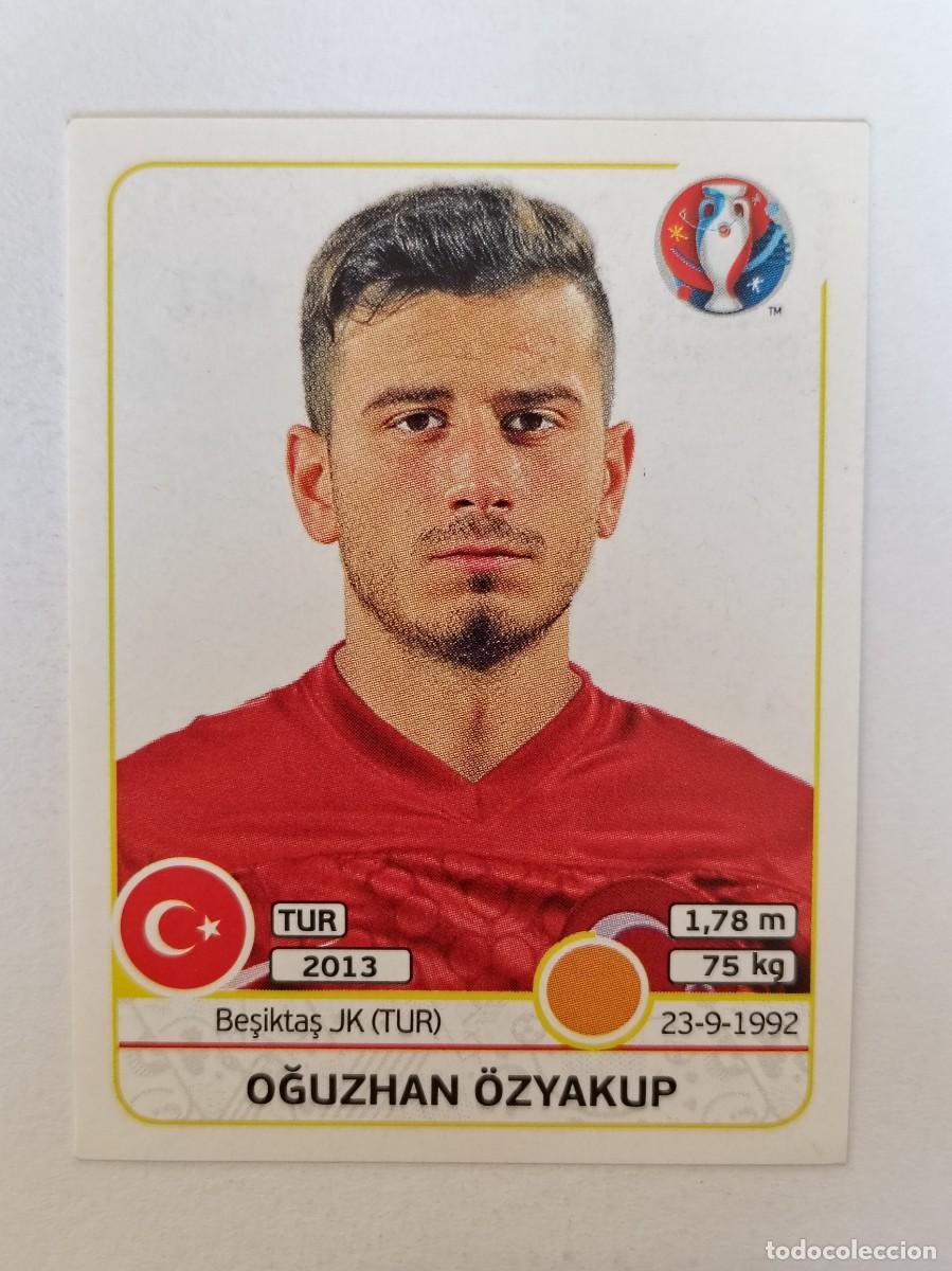 Football Stickers: #421 OGUZHAN OZYAKUP (TURQUIA) EURO FRANCIA 2016 PANINI