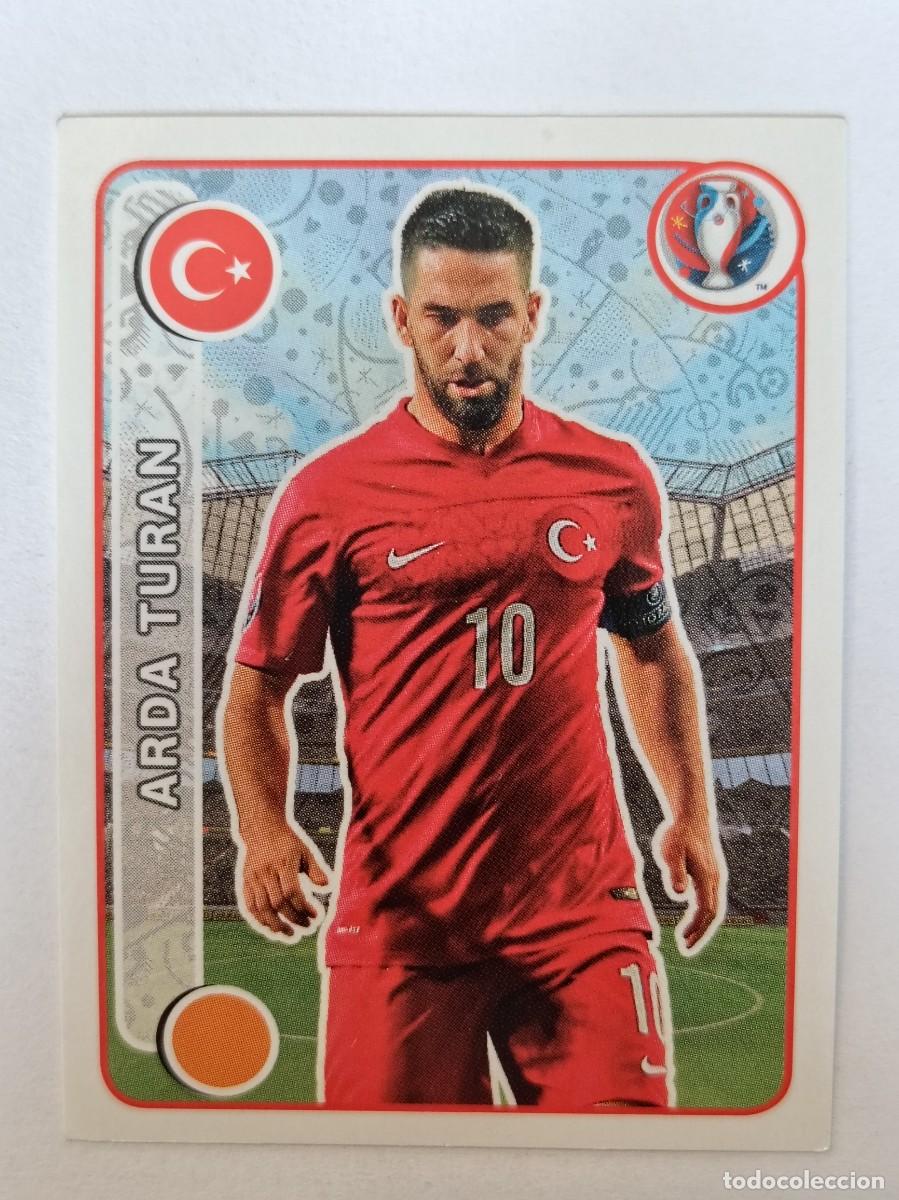 Cromos de F&uacute;tbol: #425 ARDA TURAN (TURQUIA) EURO FRANCIA 2016 PANINI