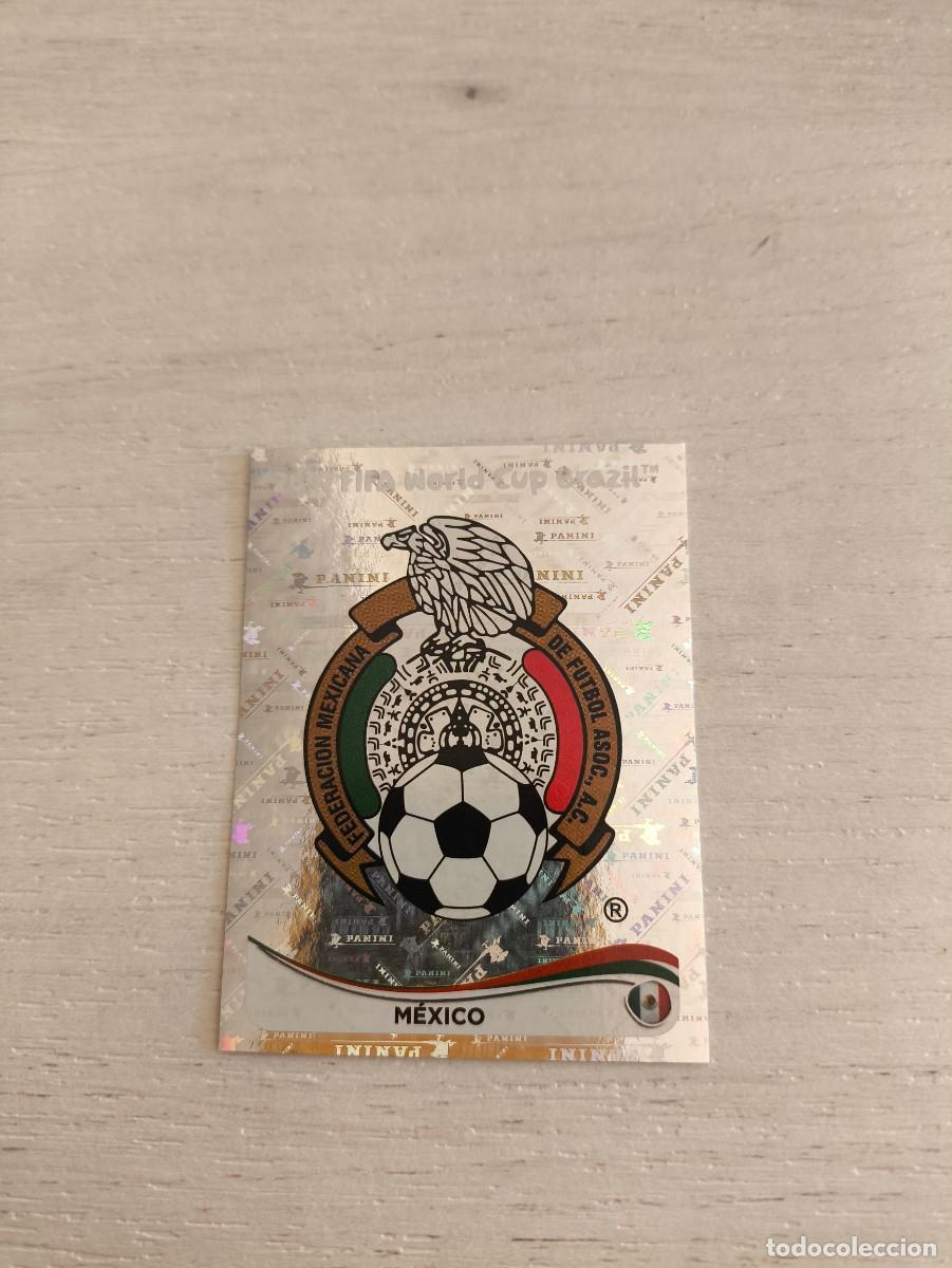 Cromos de F&uacute;tbol: 70 ESCUDO EMBLEMA MEXICO PANINI FIFA MUNDIAL WORLD CUP BRASIL 2014 NO LIGA ESTE