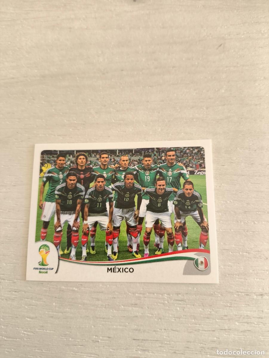 Cromos de F&uacute;tbol: 71 EQUIPO TEAM MEXICO PANINI FIFA MUNDIAL WORLD CUP BRASIL 2014 NO LIGA ESTE