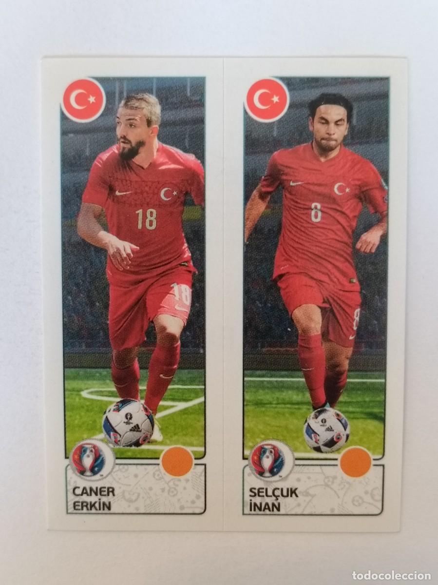 Figurine di Calcio: #428 ERKIN-INAN (TURQUIA) EURO FRANCIA 2016 PANINI