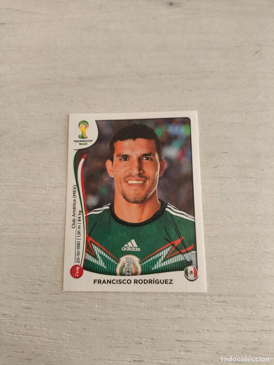Figurine di Calcio: 74 Francisco Rodr&iacute;guez MEXICO PANINI FIFA MUNDIAL WORLD CUP BRASIL 2014 NO LIGA ESTE