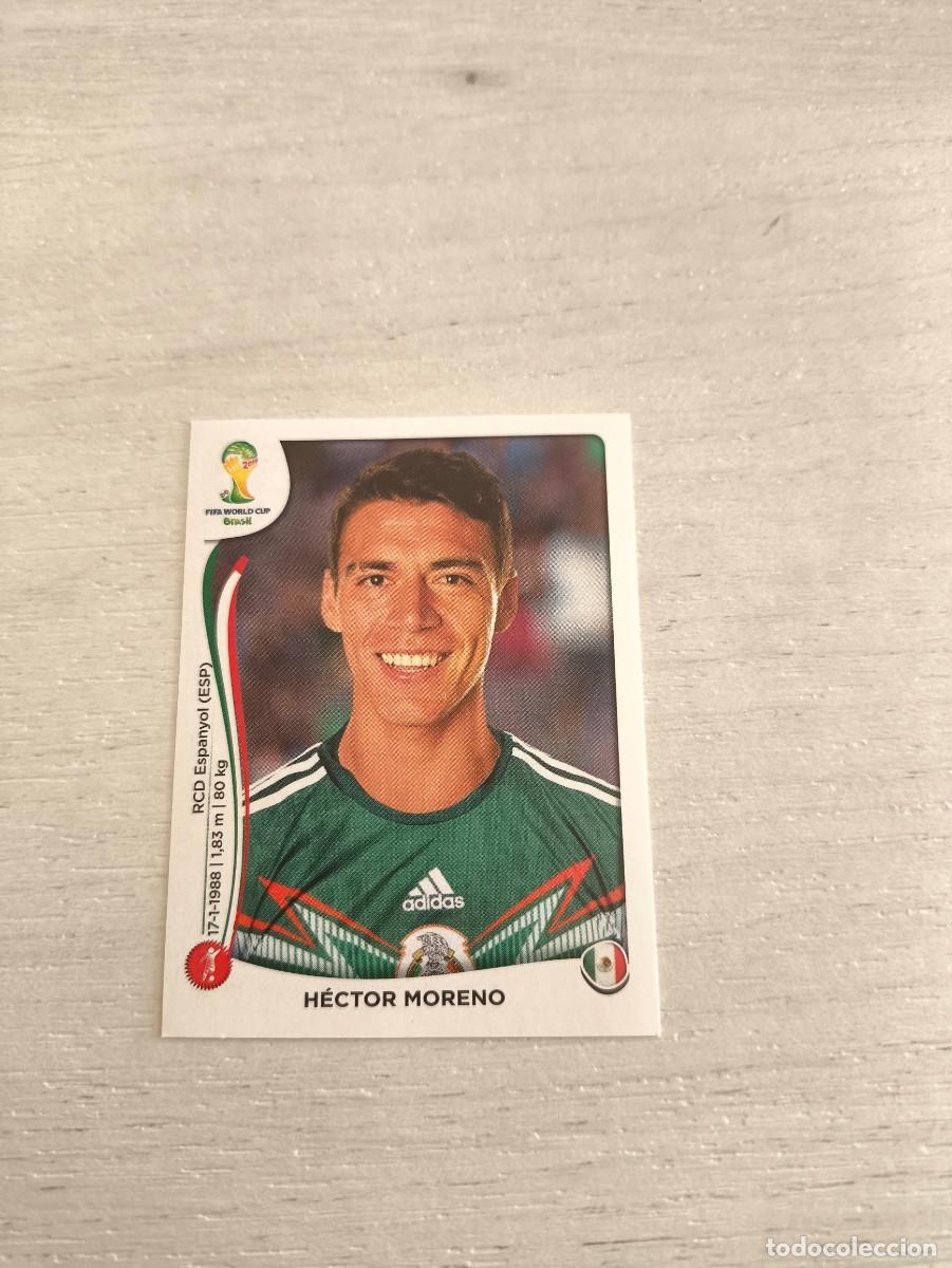 Figurine di Calcio: 75 H&eacute;ctor Moreno MEXICO PANINI FIFA MUNDIAL WORLD CUP BRASIL 2014 NO LIGA ESTE