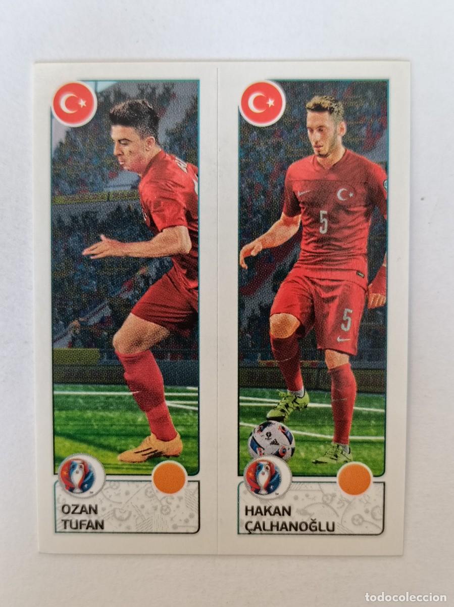Figurine di Calcio: #429 TUFAN-&Ccedil;ALHANOGLU (TURQUIA) EURO FRANCIA 2016 PANINI