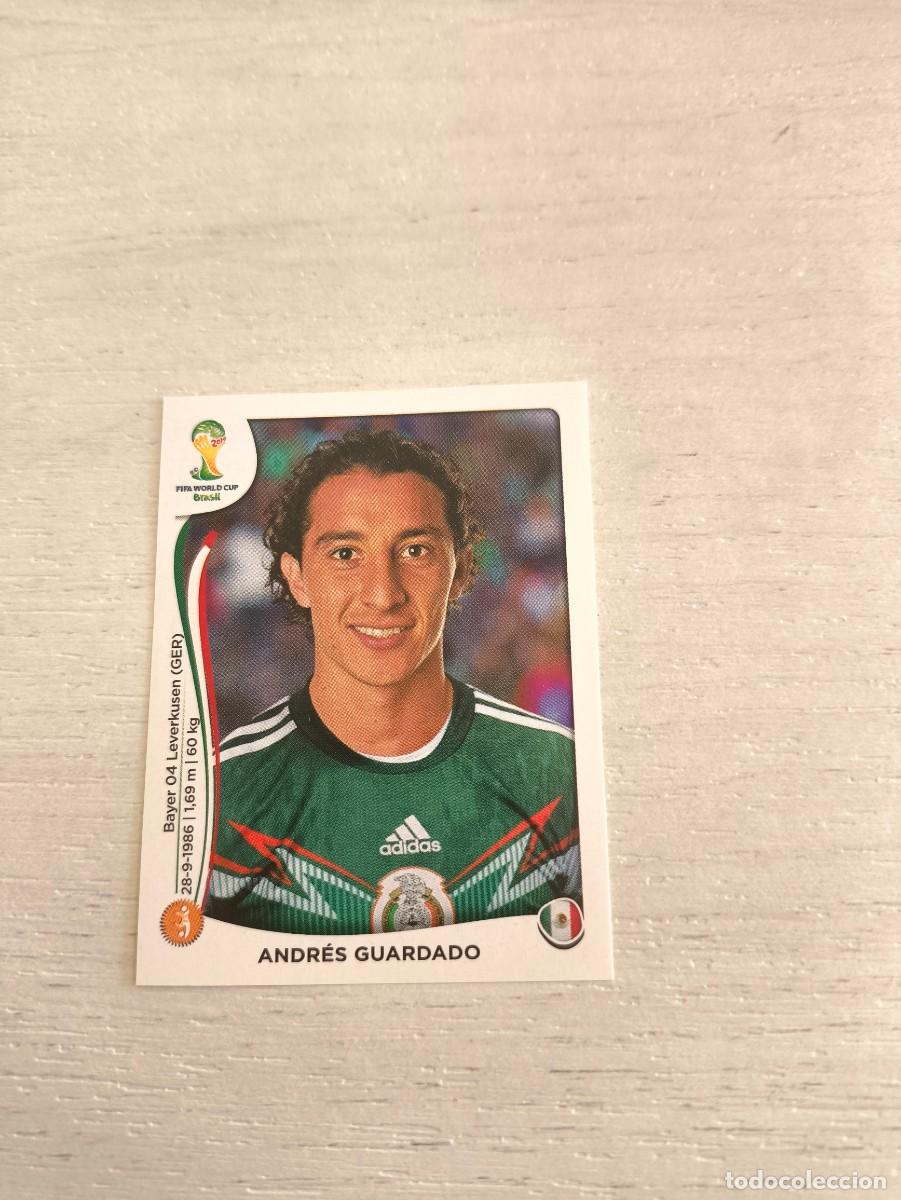 Cromos de F&uacute;tbol: 79 Andr&eacute;s Guardado MEXICO PANINI FIFA MUNDIAL WORLD CUP BRASIL 2014 NO LIGA ESTE