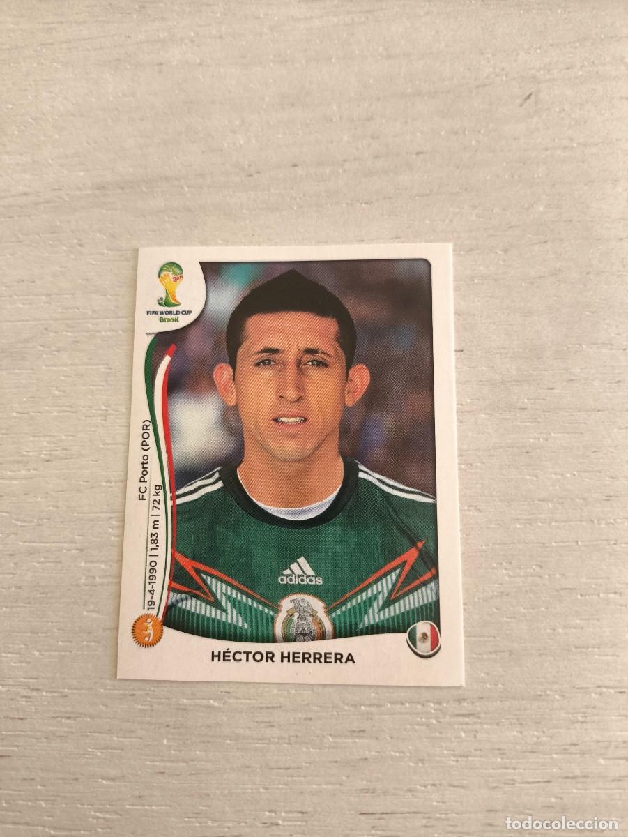 Cromos de F&uacute;tbol: 80 H&eacute;ctor Herrera MEXICO PANINI FIFA MUNDIAL WORLD CUP BRASIL 2014 NO LIGA ESTE