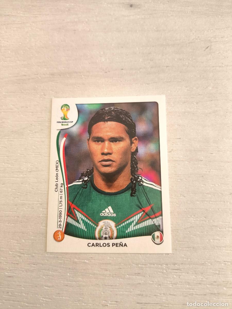 Cromos de F&uacute;tbol: 81 Carlos Pe&ntilde;a MEXICO PANINI FIFA MUNDIAL WORLD CUP BRASIL 2014 NO LIGA ESTE