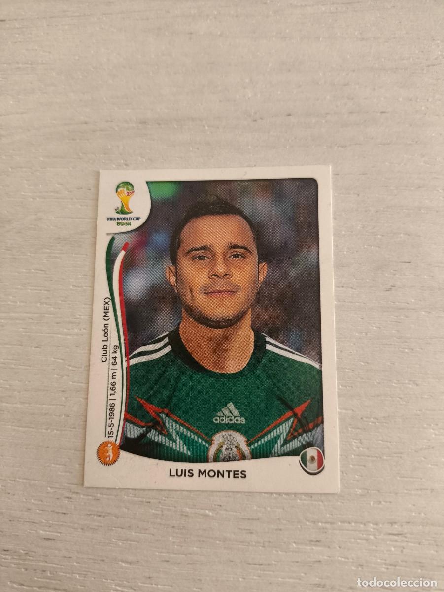 Cromos de F&uacute;tbol: 82 Luis Montes MEXICO PANINI FIFA MUNDIAL WORLD CUP BRASIL 2014 NO LIGA ESTE