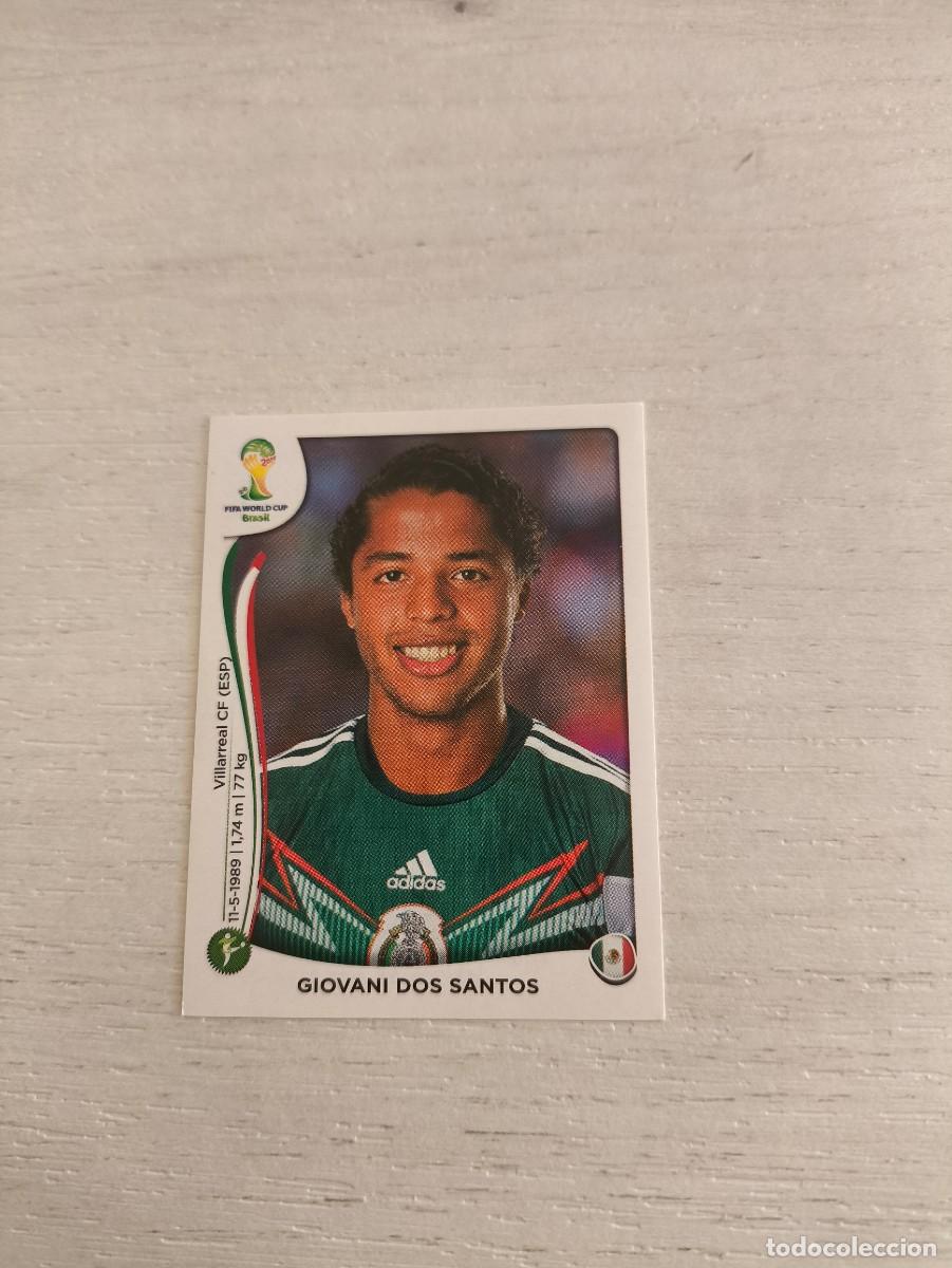 Cromos de F&uacute;tbol: 83 Giovani Dos Santos MEXICO PANINI FIFA MUNDIAL WORLD CUP BRASIL 2014 NO LIGA ESTE