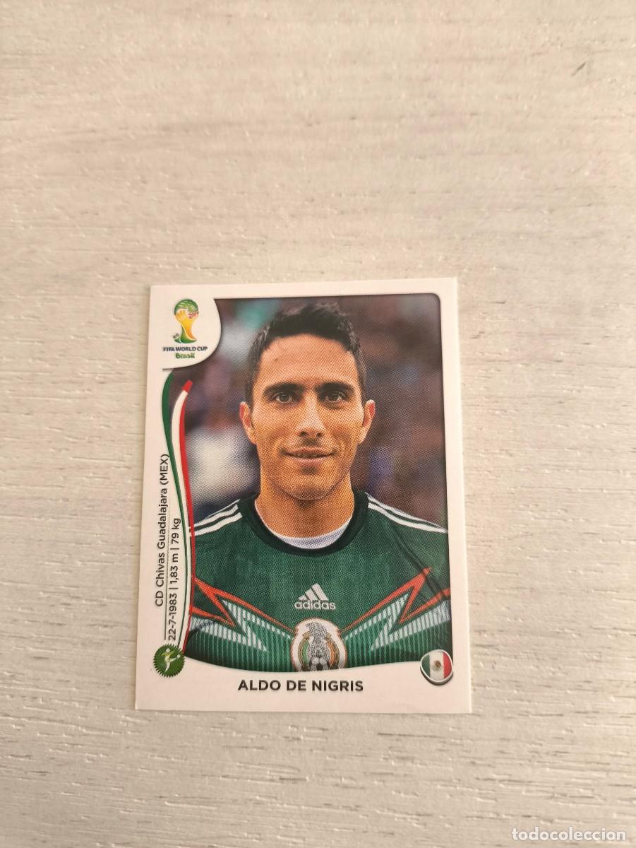 Cromos de F&uacute;tbol: 84 Aldo De Nigris MEXICO PANINI FIFA MUNDIAL WORLD CUP BRASIL 2014 NO LIGA ESTE