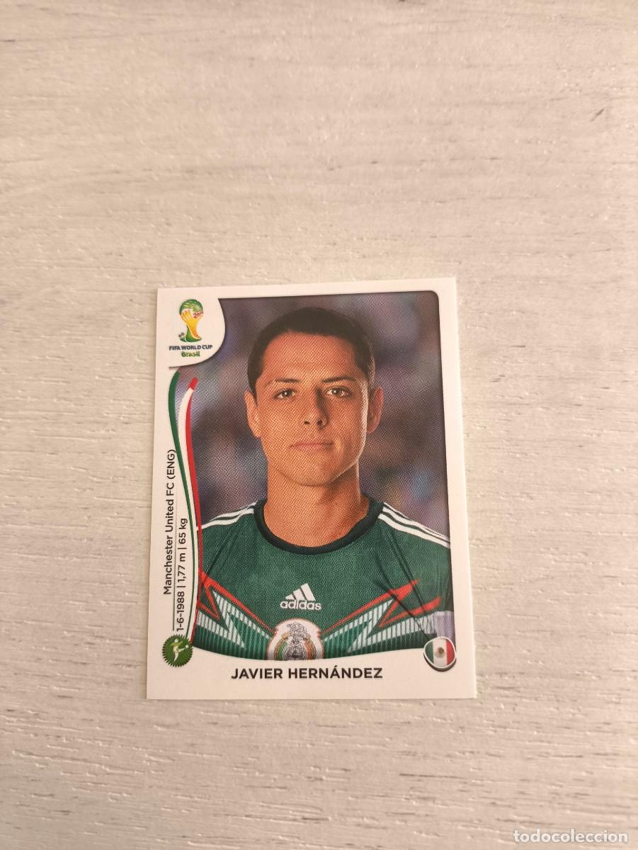 Cromos de F&uacute;tbol: 85 Javier Hern&aacute;ndez MEXICO PANINI FIFA MUNDIAL WORLD CUP BRASIL 2014 NO LIGA ESTE