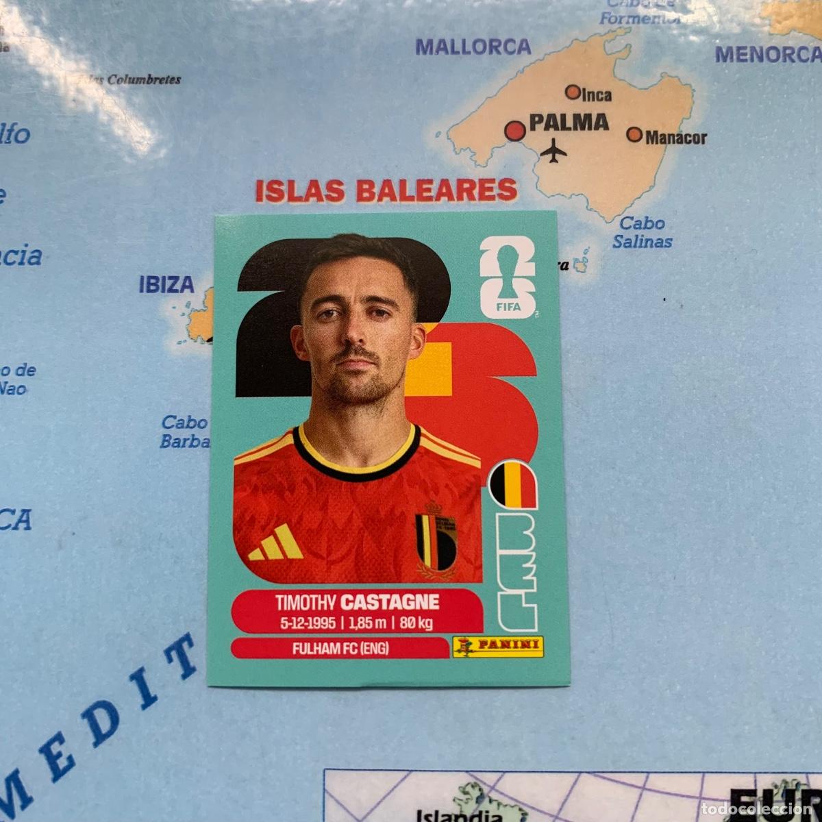 Cromos de F&uacute;tbol: B&eacute;lgica n&uacute;mero 4 cromo panini Mundial Fifa World Cup 2026