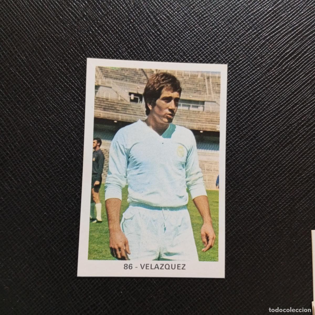 Cromos de F&uacute;tbol: 86 VELAZQUEZ REAL MADRID RUIZ ROMERO 1970 1971 CROMO 70 MEJICO 71 - SIN PEGAR - A206 PG26