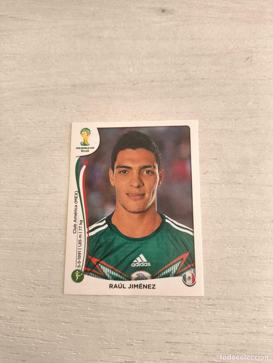 Cromos de F&uacute;tbol: 87 Ra&uacute;l Jim&eacute;nez MEXICO PANINI FIFA MUNDIAL WORLD CUP BRASIL 2014 NO LIGA ESTE