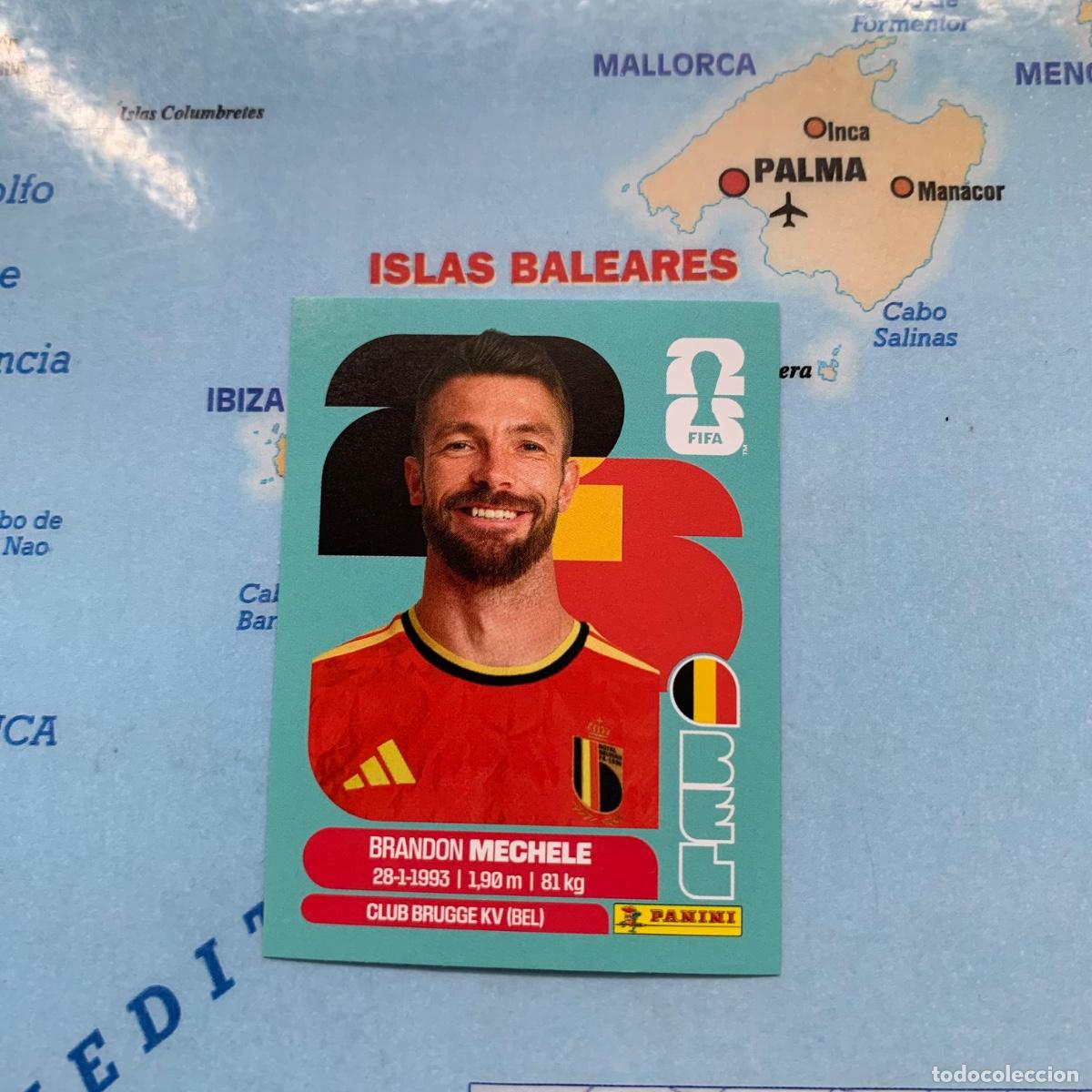 Cromos de F&uacute;tbol: B&eacute;lgica n&uacute;mero 6 cromo panini Mundial Fifa World Cup 2026