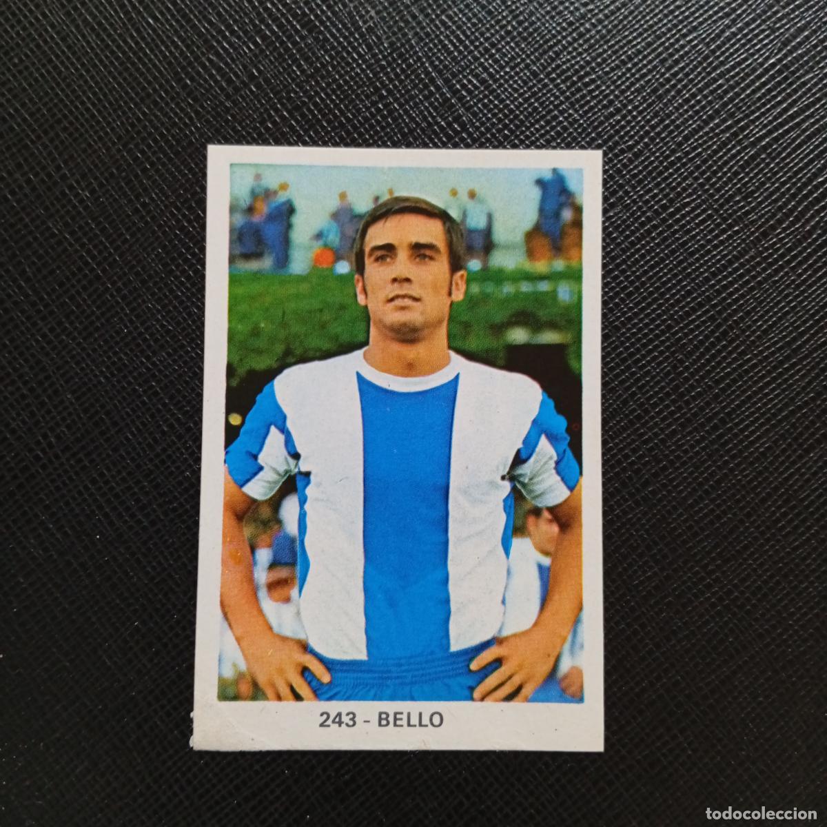 Cromos de F&uacute;tbol: 243 BELLO DEPORTIVO CORU&Ntilde;A RUIZ ROMERO 1970 1971 CROMO 70 MEJICO 71 - SIN PEGAR - A206 PG26