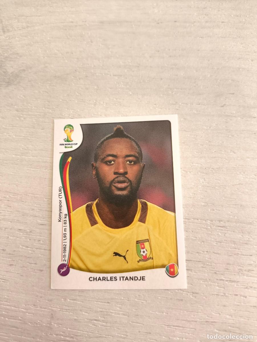 Cromos de F&uacute;tbol: 91 Charles Itandje CAMERUN PANINI FIFA MUNDIAL WORLD CUP BRASIL 2014 NO LIGA ESTE