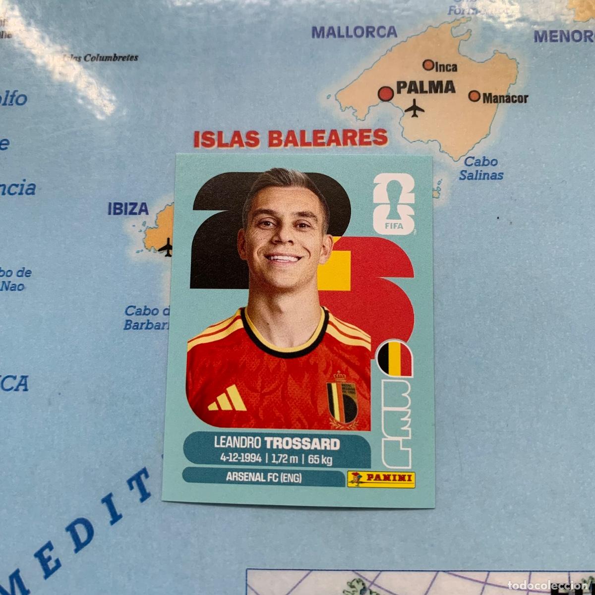 Cromos de F&uacute;tbol: B&eacute;lgica n&uacute;mero 18 cromo panini Mundial Fifa World Cup 2026