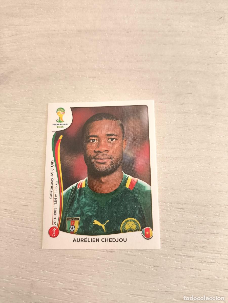 Cromos de F&uacute;tbol: 92 Aur&eacute;lien Chedjou CAMERUN PANINI FIFA MUNDIAL WORLD CUP BRASIL 2014 NO LIGA ESTE