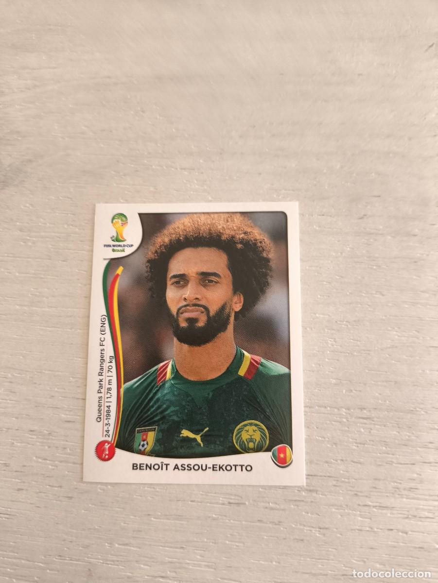Cromos de F&uacute;tbol: 96 Beno&icirc;t Assou-Ekotto CAMERUN PANINI FIFA MUNDIAL WORLD CUP BRASIL 2014 NO LIGA ESTE