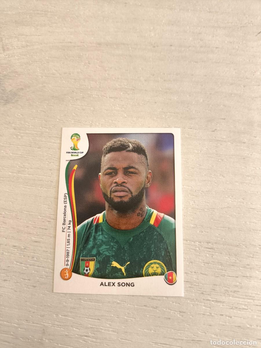 Cromos de F&uacute;tbol: 99 Alex Song CAMERUN PANINI FIFA MUNDIAL WORLD CUP BRASIL 2014 NO LIGA ESTE