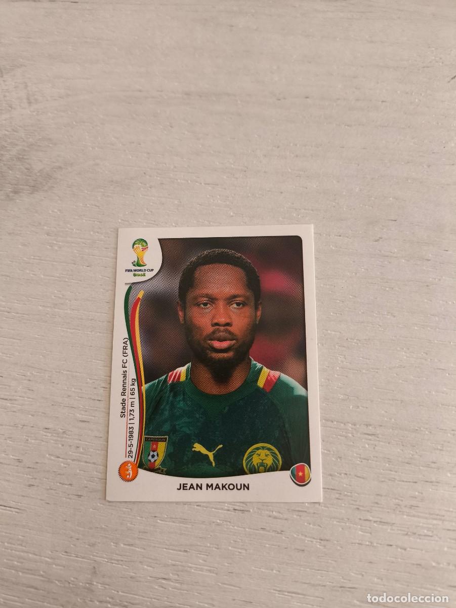 Cromos de F&uacute;tbol: 101 Jean Makoun CAMERUN PANINI FIFA MUNDIAL WORLD CUP BRASIL 2014 NO LIGA ESTE