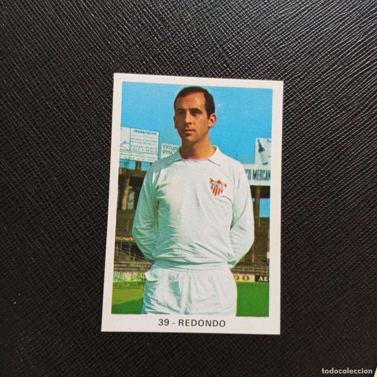 Cromos de F&uacute;tbol: 39 REDONDO SEVILLA RUIZ ROMERO 1970 1971 CROMO 70 MEJICO 71 - SIN PEGAR - A206 PG28