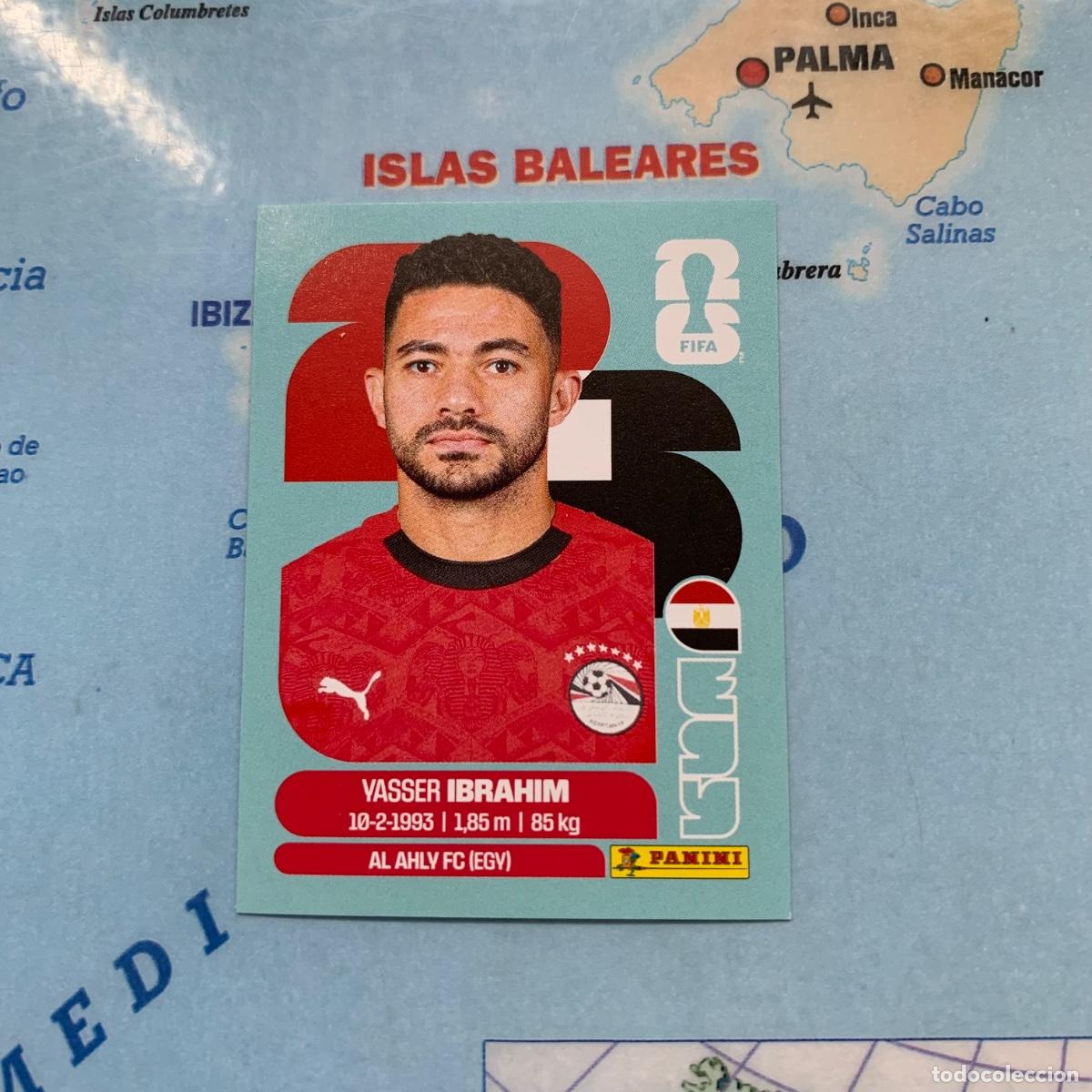 Cromos de F&uacute;tbol: Egipto n&uacute;mero 5 cromo panini Mundial Fifa World Cup 2026