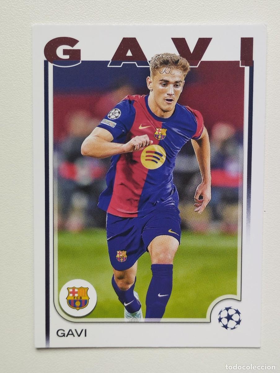 Cromos de F&uacute;tbol: CROMO CARD TOPPS 2025 GAVI 6 BARCELONA