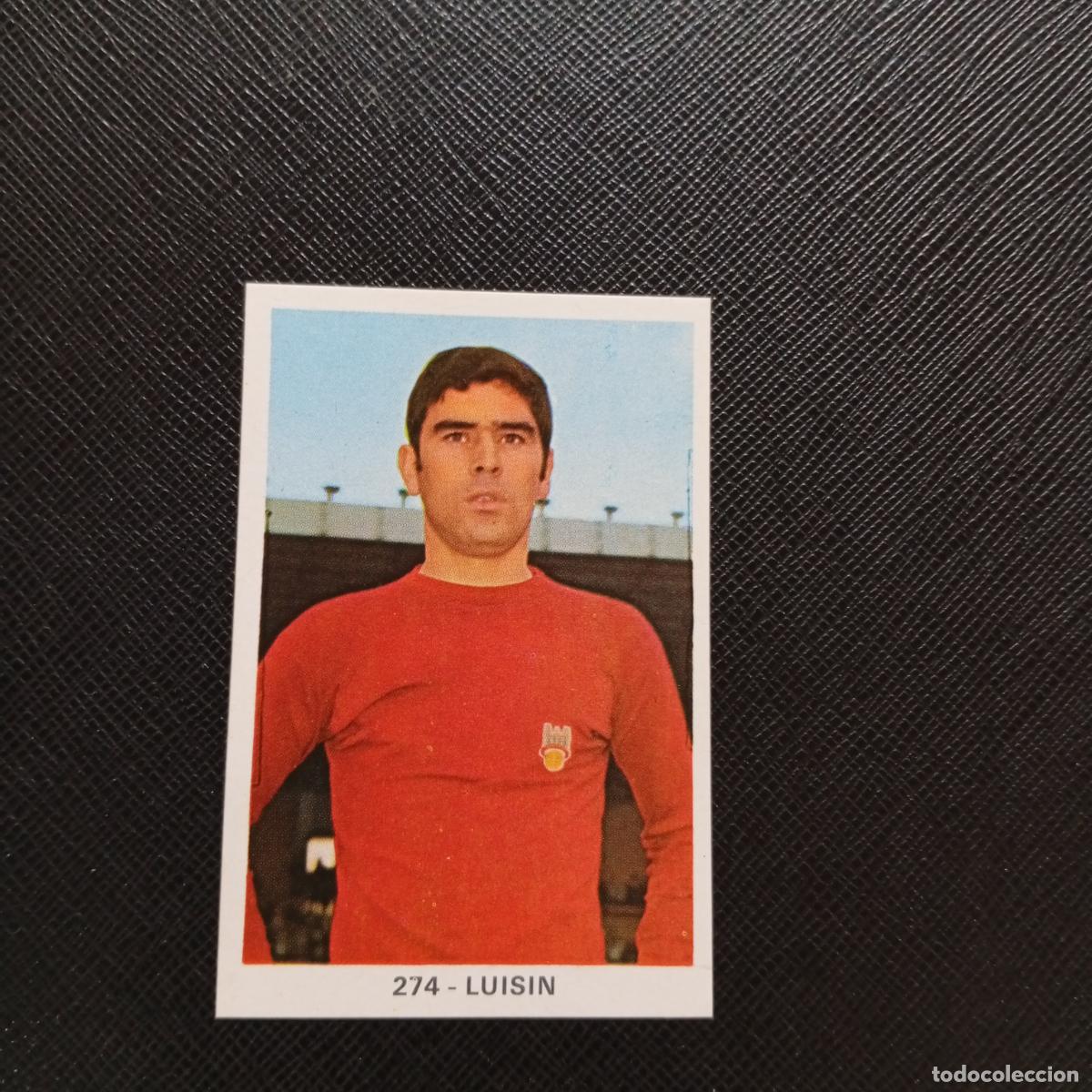 Cromos de F&uacute;tbol: 274 LUISIN PONTEVEDRA RUIZ ROMERO 1970 1971 CROMO 70 MEJICO 71 - SIN PEGAR - A206 PG29