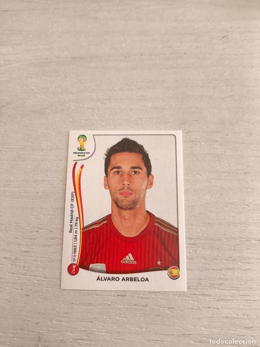 Cromos de F&uacute;tbol: 114 &Aacute;lvaro Arbeloa ESPA&Ntilde;A PANINI FIFA MUNDIAL WORLD CUP BRASIL 2014 NO LIGA ESTE