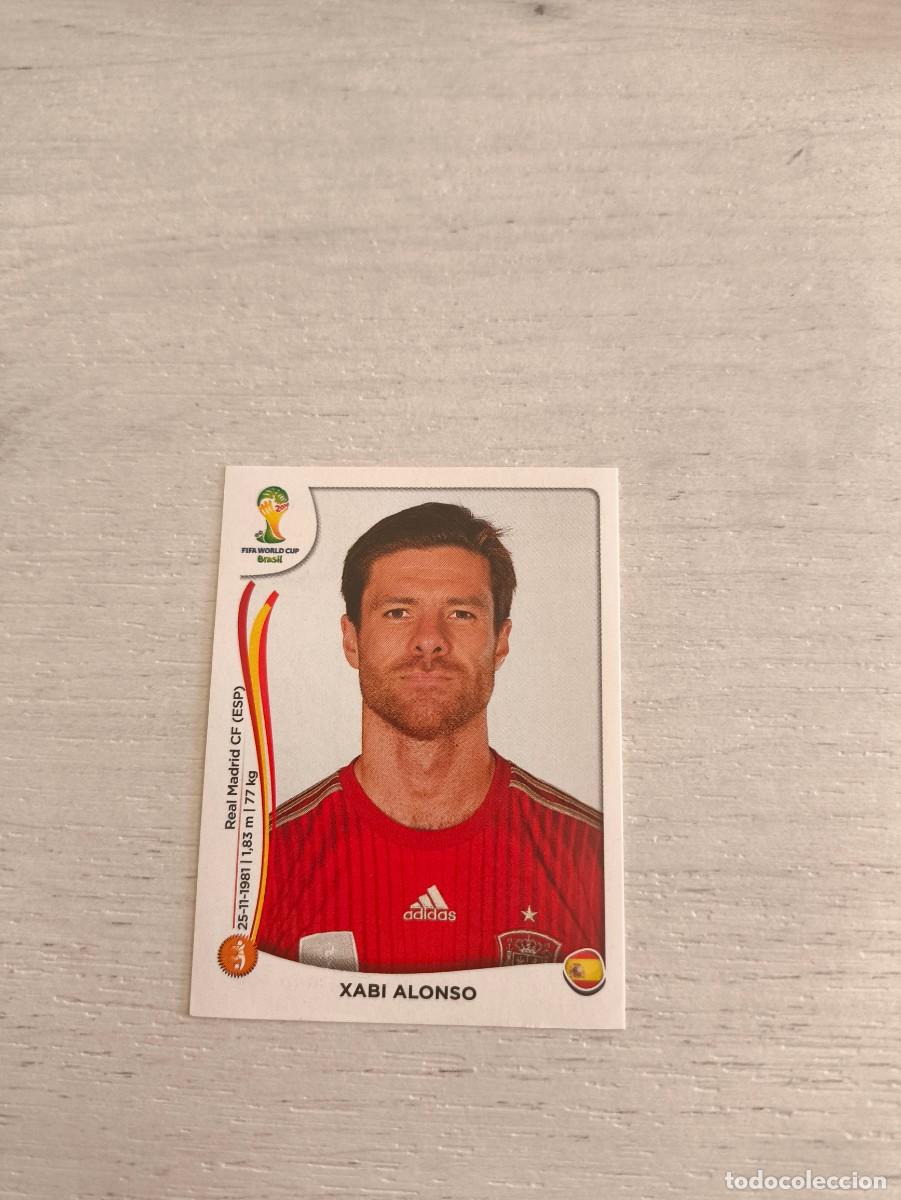 Cromos de F&uacute;tbol: 116 Xabi Alonso ESPA&Ntilde;A PANINI FIFA MUNDIAL WORLD CUP BRASIL 2014 NO LIGA ESTE