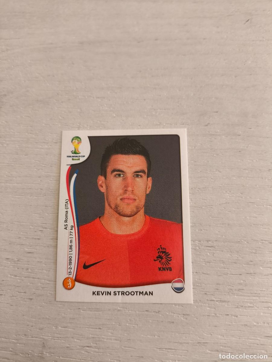 Cromos de F&uacute;tbol: 137 Kevin Strootman HOLANDA PAISES BAJOS PANINI FIFA MUNDIAL WORLD CUP BRASIL 2014 NO LIGA ESTE