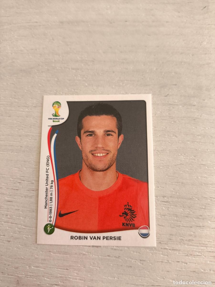 Cromos de F&uacute;tbol: 145 Robin van Persie HOLANDA PAISES BAJOS PANINI FIFA MUNDIAL WORLD CUP BRASIL 2014 NO LIGA ESTE
