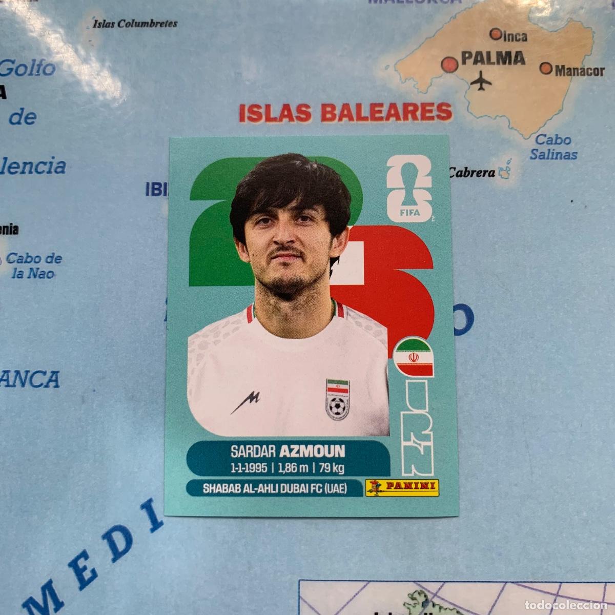 Cromos de F&uacute;tbol: Iran n&uacute;mero 17 cromo panini Mundial Fifa World Cup 2026