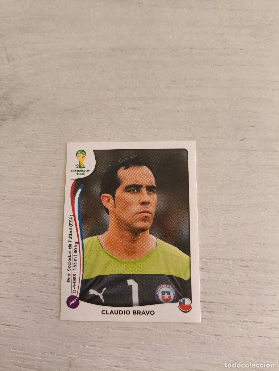 Cromos de F&uacute;tbol: 148 Claudio Bravo CHILE PANINI FIFA MUNDIAL WORLD CUP BRASIL 2014 NO LIGA ESTE