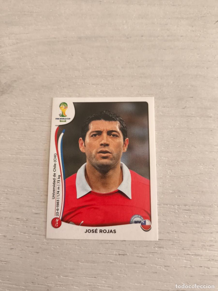 Cromos de F&uacute;tbol: 152 Jos&eacute; Rojas CHILE PANINI FIFA MUNDIAL WORLD CUP BRASIL 2014 NO LIGA ESTE