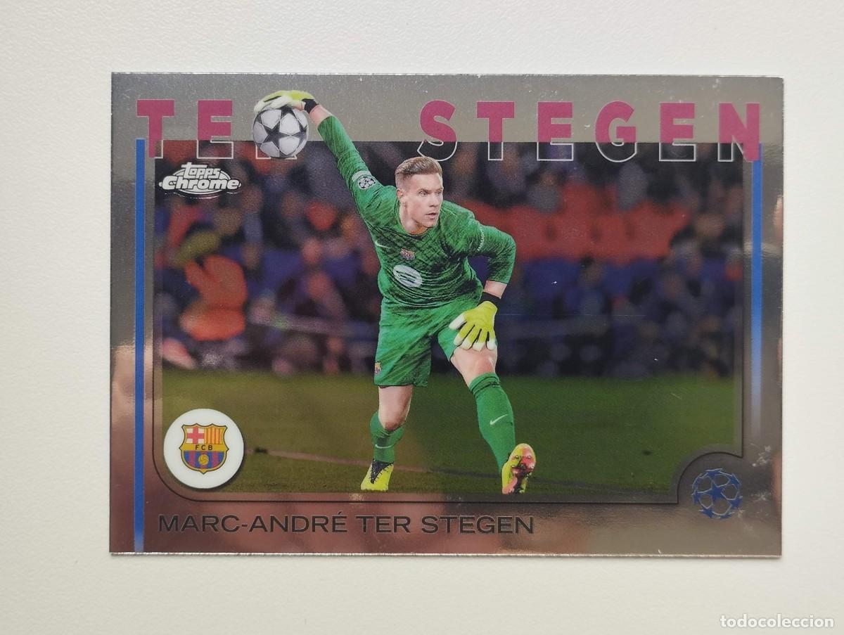 Cromos de F&uacute;tbol: CROMO CARD TOPPS CHROME 2025 TER STEGEN 153 BARCELONA