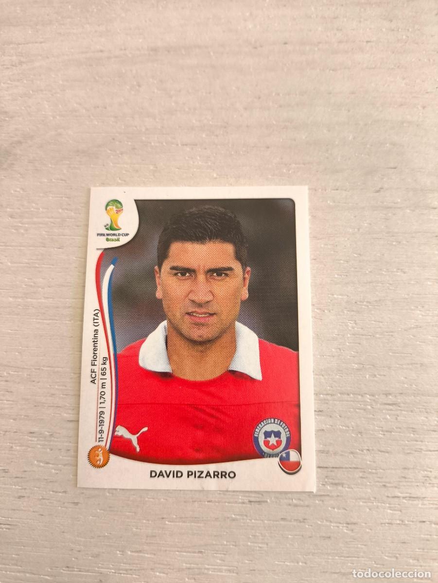 Cromos de F&uacute;tbol: 156 David Pizarro CHILE PANINI FIFA MUNDIAL WORLD CUP BRASIL 2014 NO LIGA ESTE