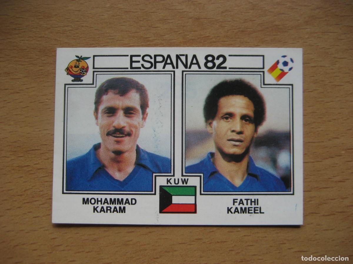 Cromos de F&uacute;tbol: ESPA&Ntilde;A 82 - N&ordm; 235 MOHAMMAD KARAM & FATHI KAMEEL - KUWAIT - PANINI
