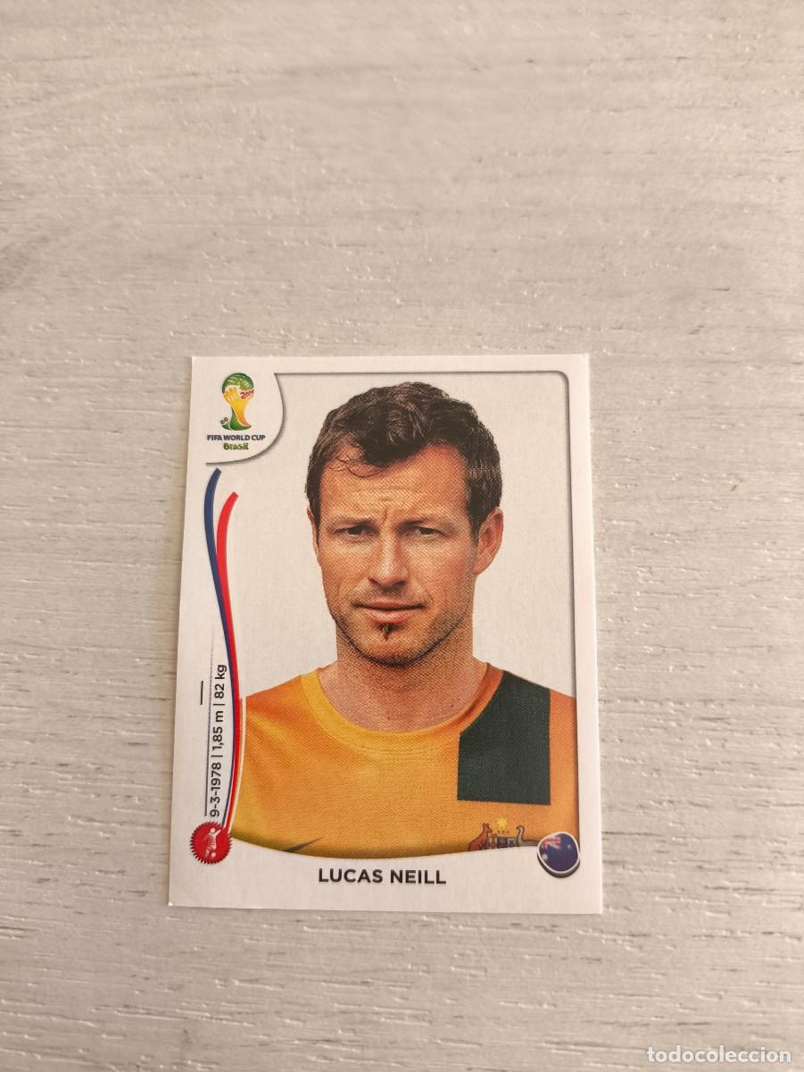 Football Stickers: 168 Lucas Neill AUSTRALIA PANINI FIFA MUNDIAL WORLD CUP BRASIL 2014 NO LIGA ESTE