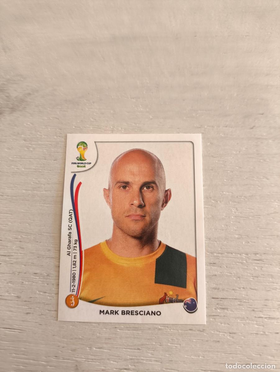 Cromos de F&uacute;tbol: 176 Mark Bresciano AUSTRALIA PANINI FIFA MUNDIAL WORLD CUP BRASIL 2014 NO LIGA ESTE